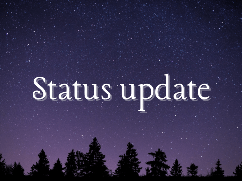 Status update: Fate’s Heart&nbsp;series